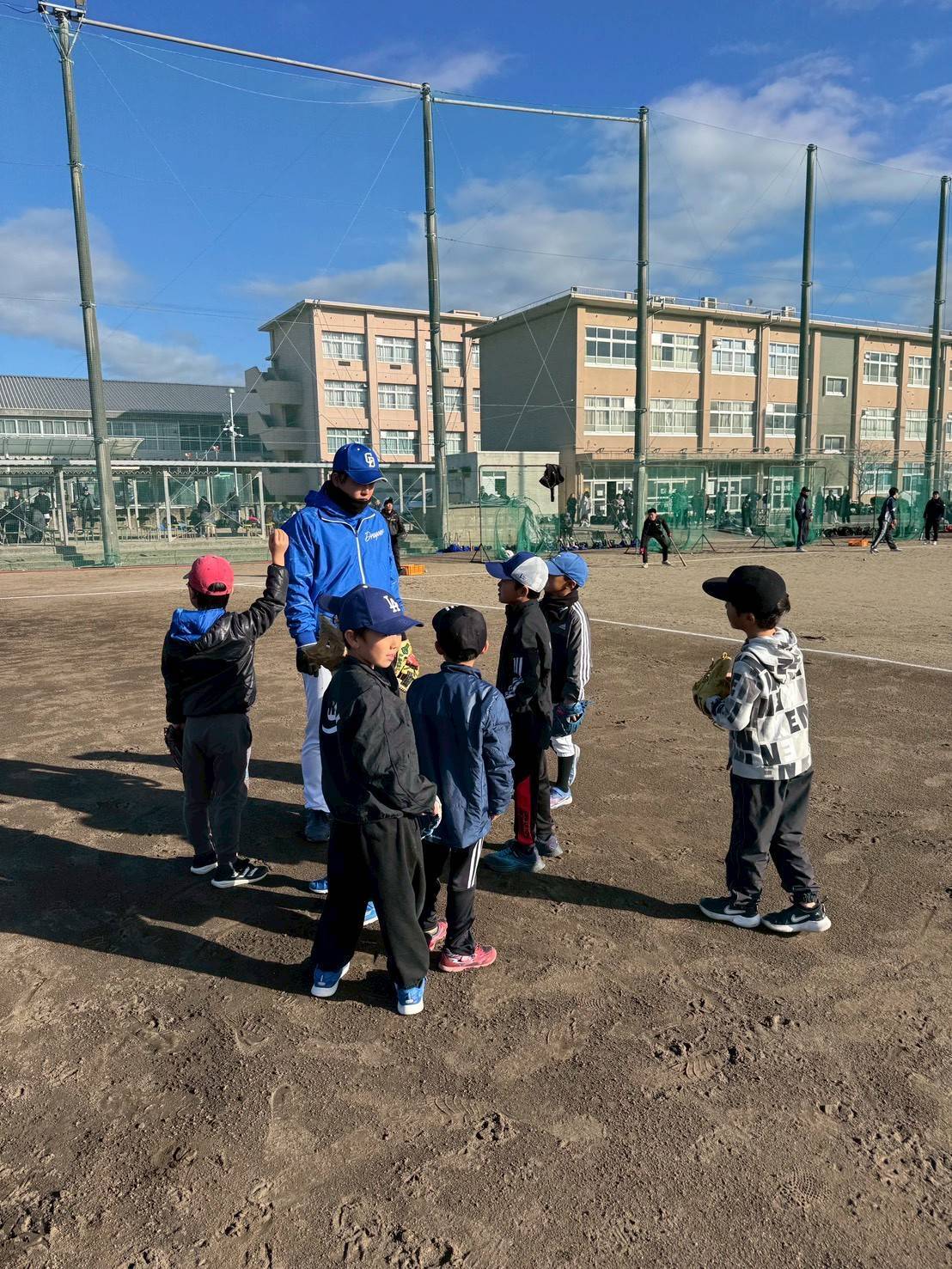 12月13日スポーツ少年団野球教室